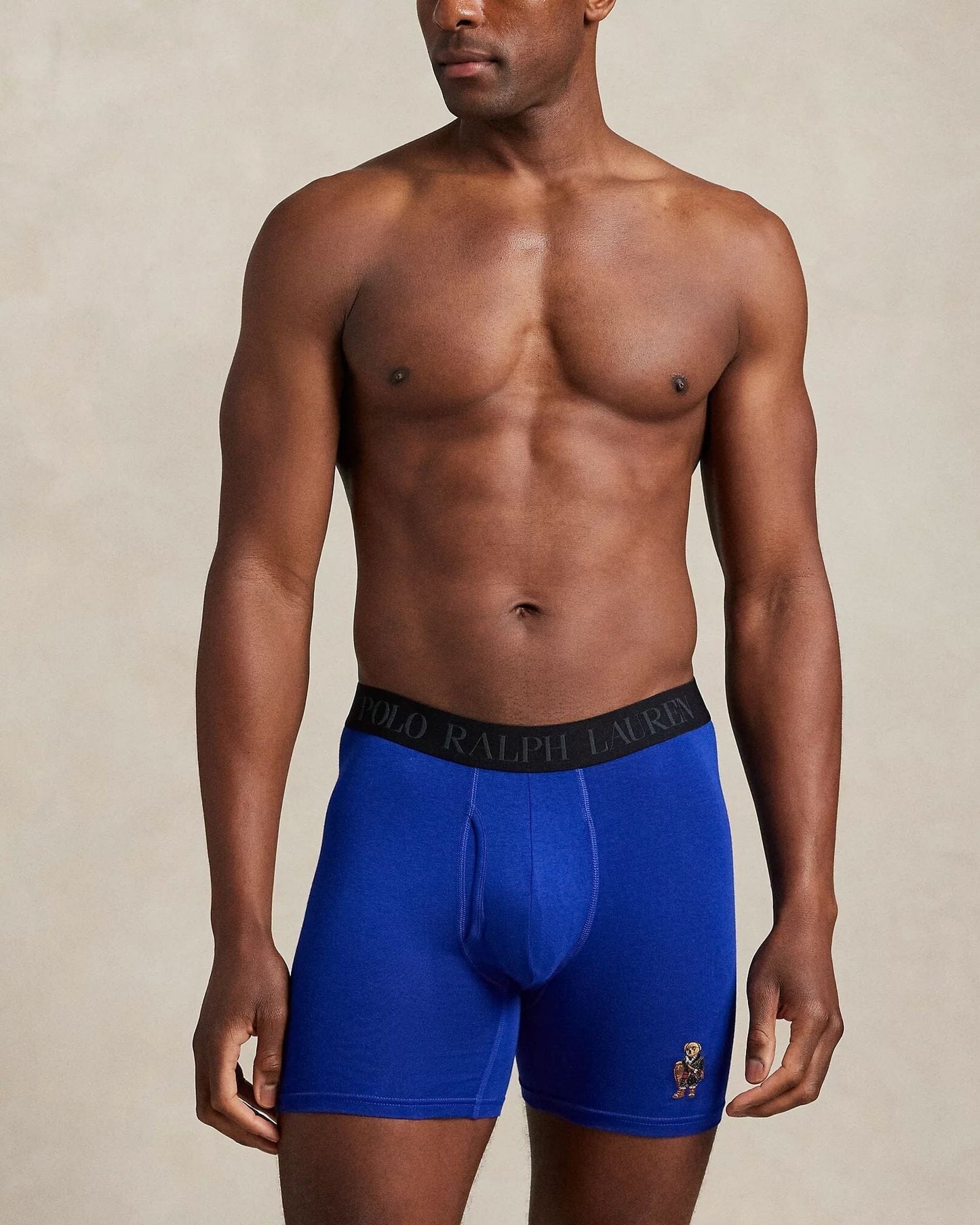 Ralph Lauren 4D-Flex Polo Bear Boxer Brief 3-Pack LS
