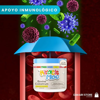MIRACLE MOO™: CALOSTRO | SUPLEMENTO ALIMENTICIO