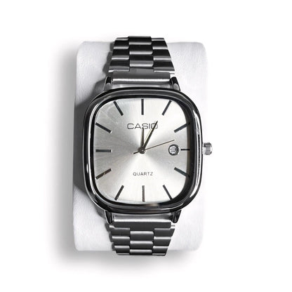 Casio Luxurious 36mm Watch - Water Resistant | Transferred steel LS Silver