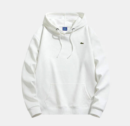 Lacoste Classic Hoodie LS White S