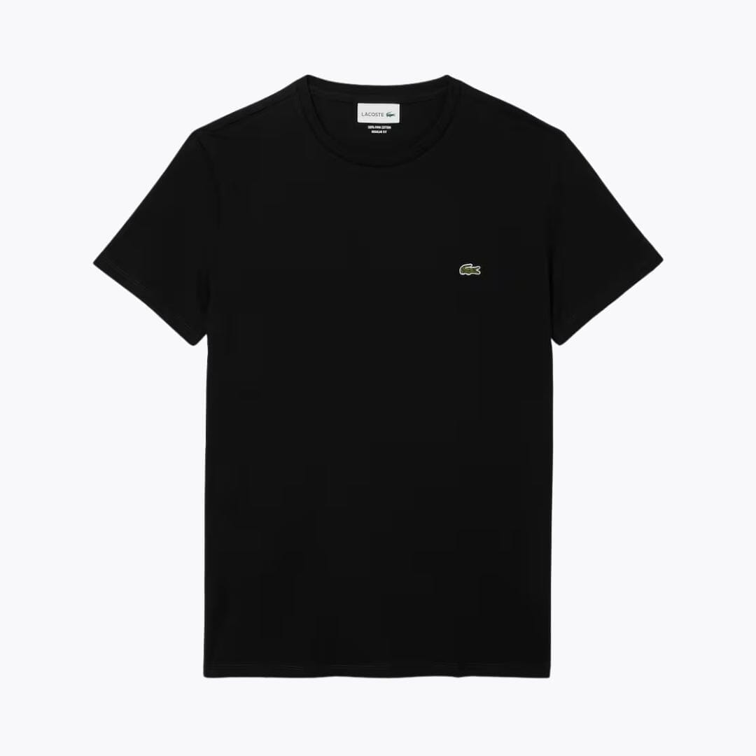 Lacoste Cotton Pima T-Shirt LS Black S
