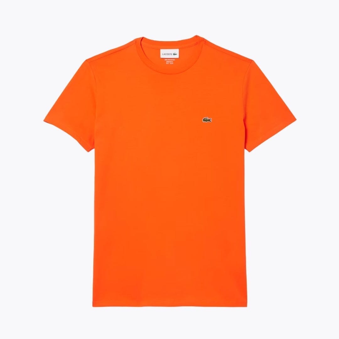 Lacoste Cotton Pima T-Shirt LS Orange S