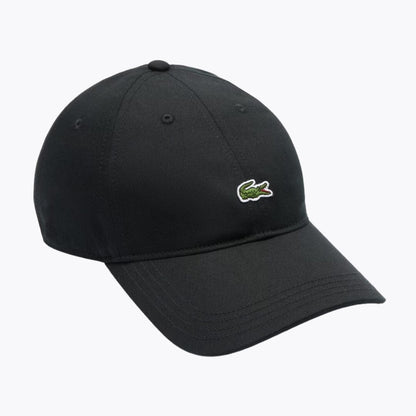 Lacoste Cotton Twill Cap LS Black