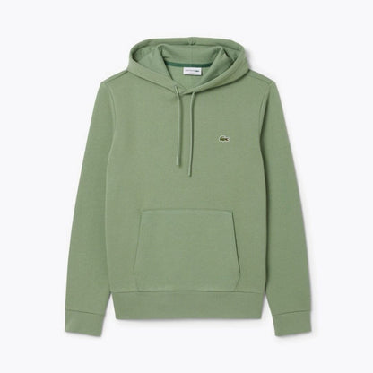 Lacoste Fleece Hoodie LS Green S