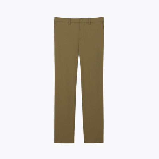 Lacoste Slim Fit Stretch Commuter Pants LS Khaki Green S