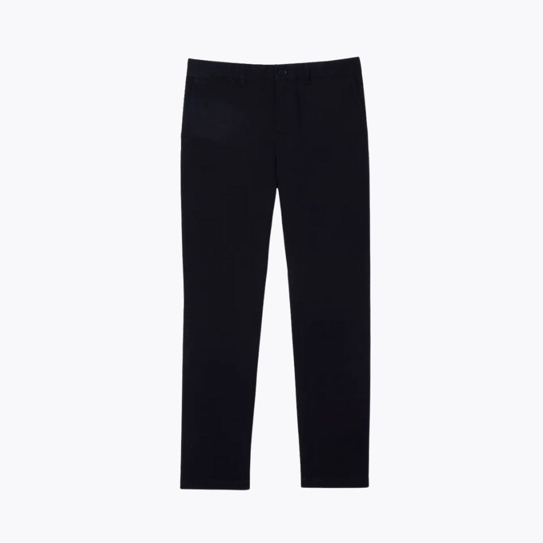 Lacoste Slim Fit Stretch Cotton Chino Pants LS Navy Blue S