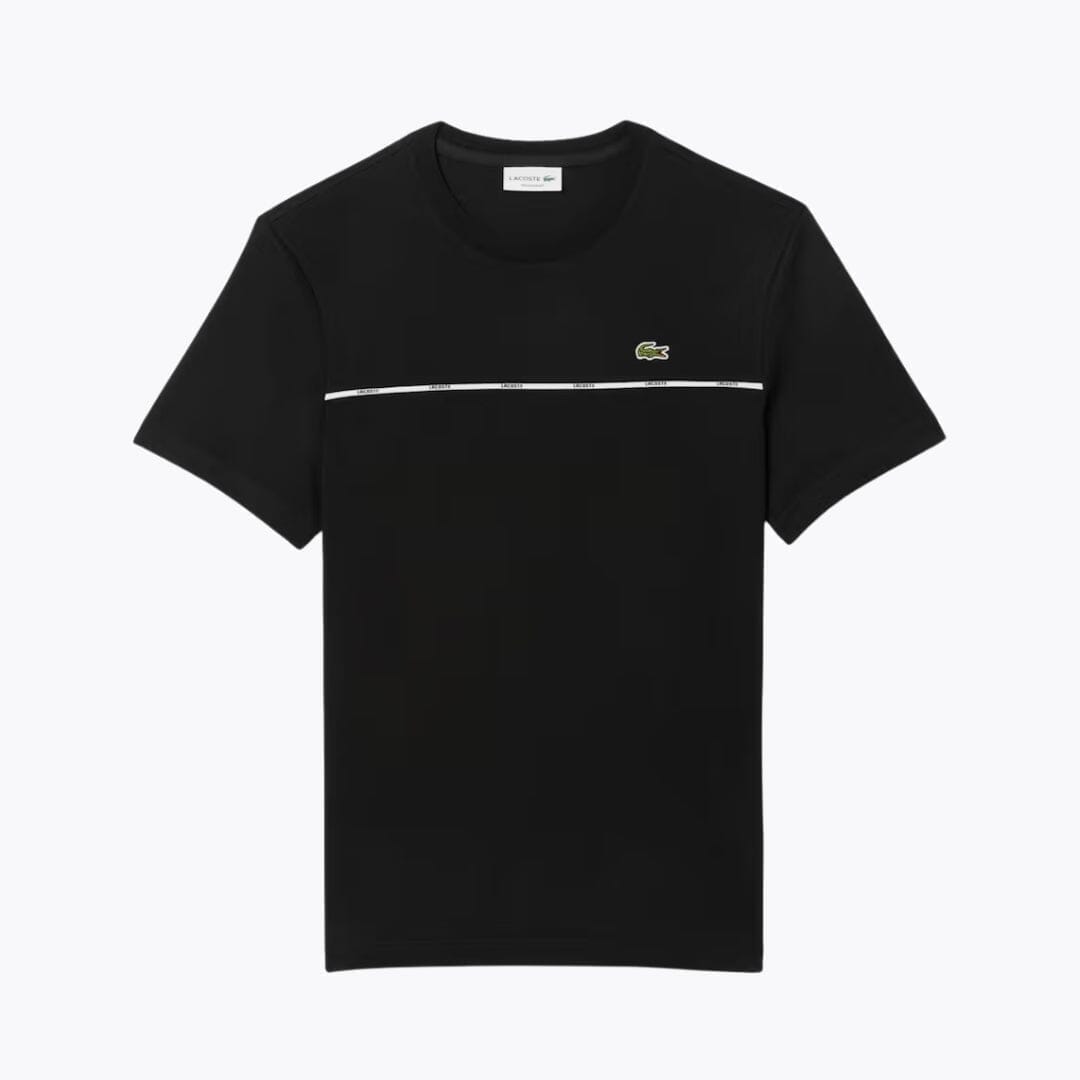Lacoste Trim Cotton Jersey T-shirt LS Black S