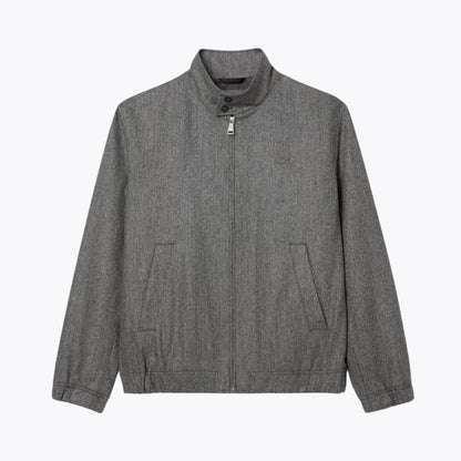 Lacoste Wool Harrington Jacket LS Grey S