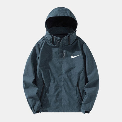 Nike Waterproof Sport Jacket LS Green Ranger S