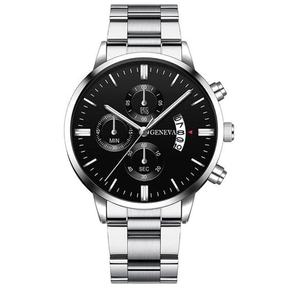 Poedagar Geneva Diplomacy LS Genva Reverse Black Silver