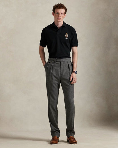 Ralph Lauren Classic Fit Polo Bear Mesh Polo Shirt LS