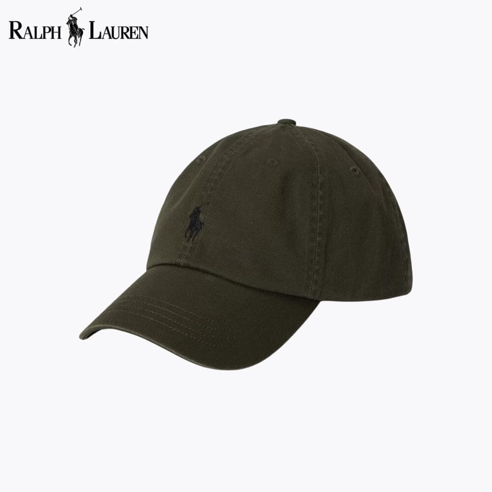 Ralph Lauren Cotton Chino Ball Cap LS Olive