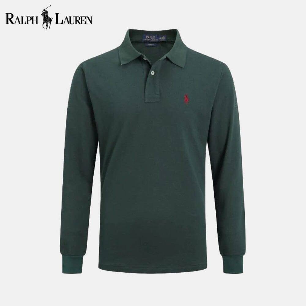 Ralph Lauren Long Slim Fit Dress Shirt LS Green S