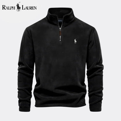 Ralph Lauren Prestige Cable-Knit Wool Knit Sweater LS Black S