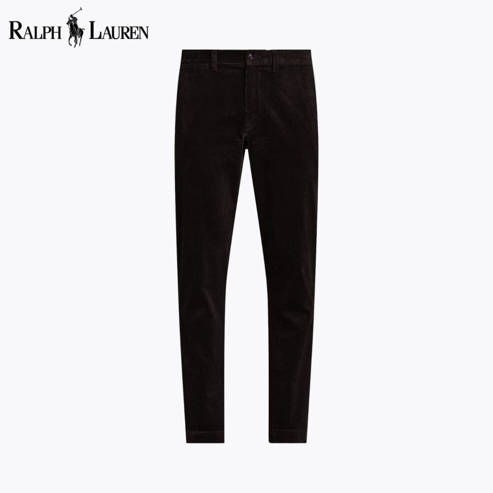 Ralph Lauren Straight Fit Stretch Corduroy Pant LS Black 28