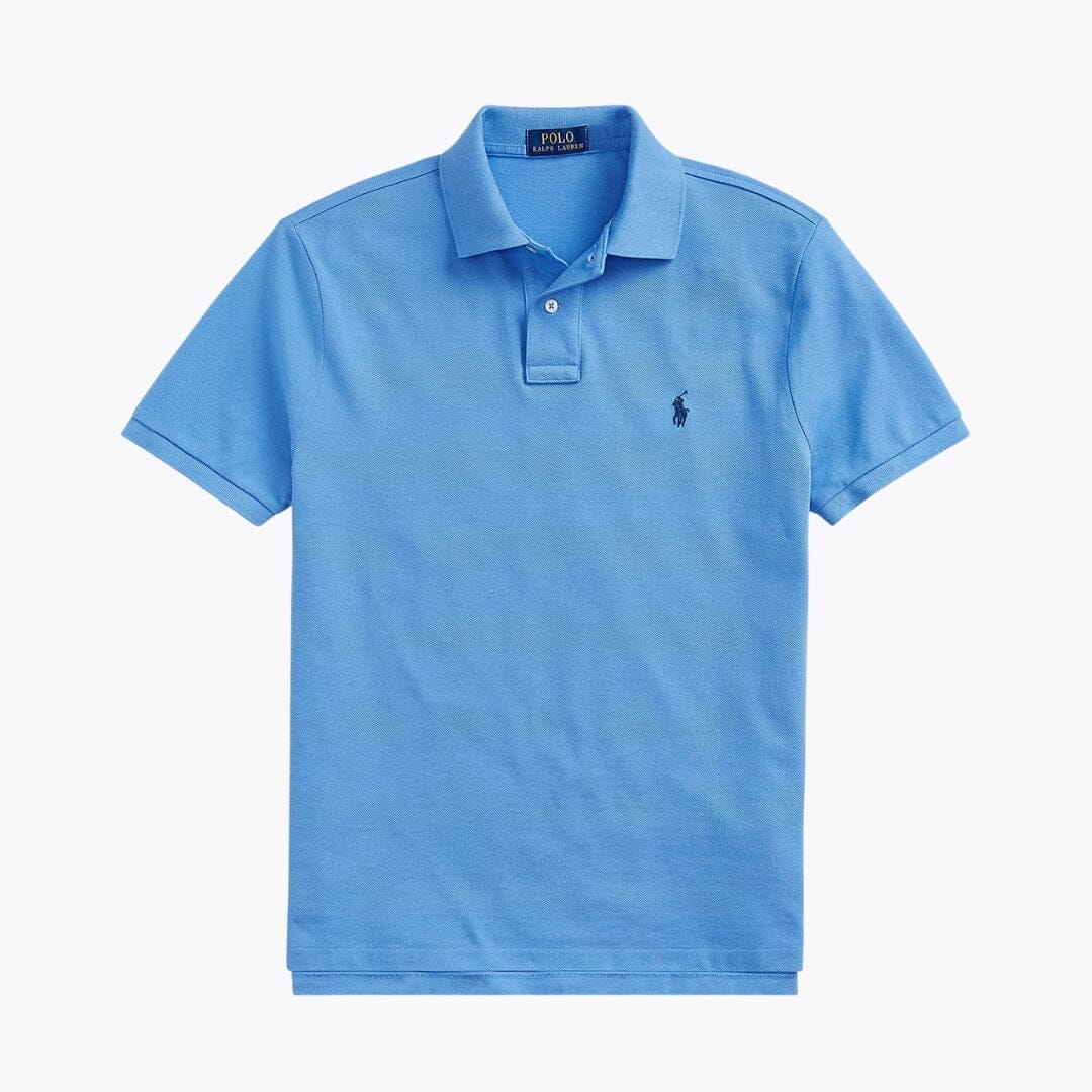 Ralph Lauren The Iconic Mesh Polo Shirt LS Blue/Navy S
