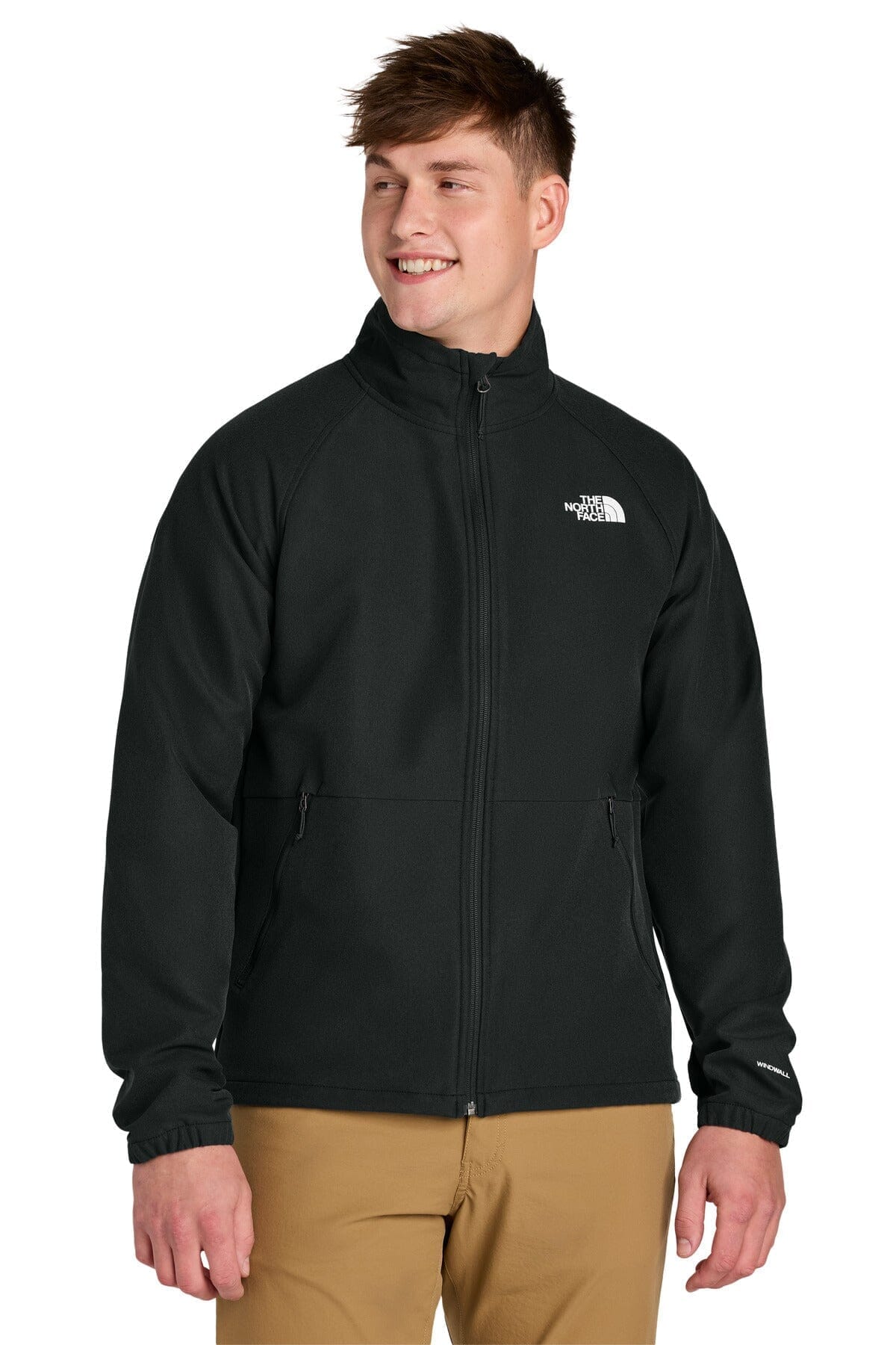 The North Face Barr Lake Soft Shell Jacket LS Black Heather S