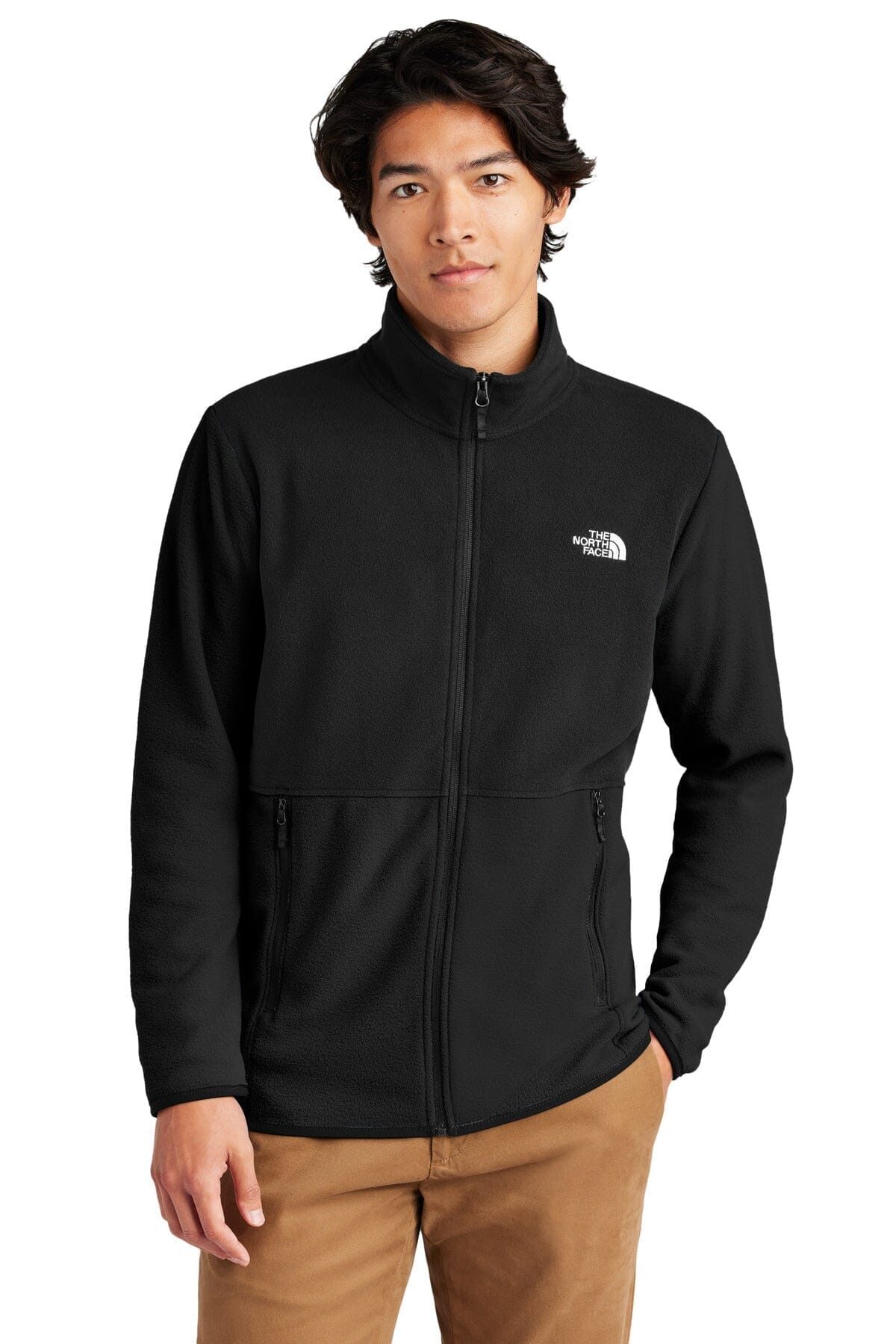 The North Face Glacier Full-Zip Fleece Jacket LS Black S