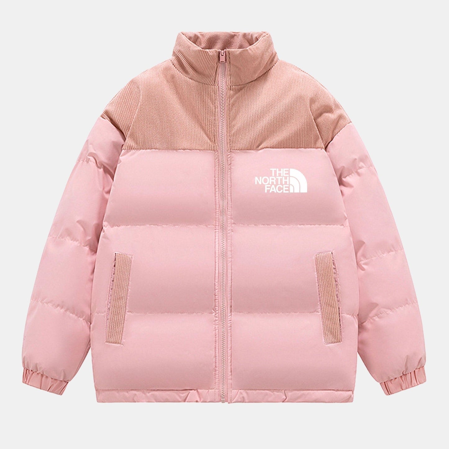 The North Face Nuptse Insulated Down Puffer Jacket LS Pink S