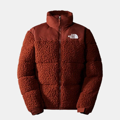 The North Face Sherpa Essential Down Puffer Jacket LS Red S