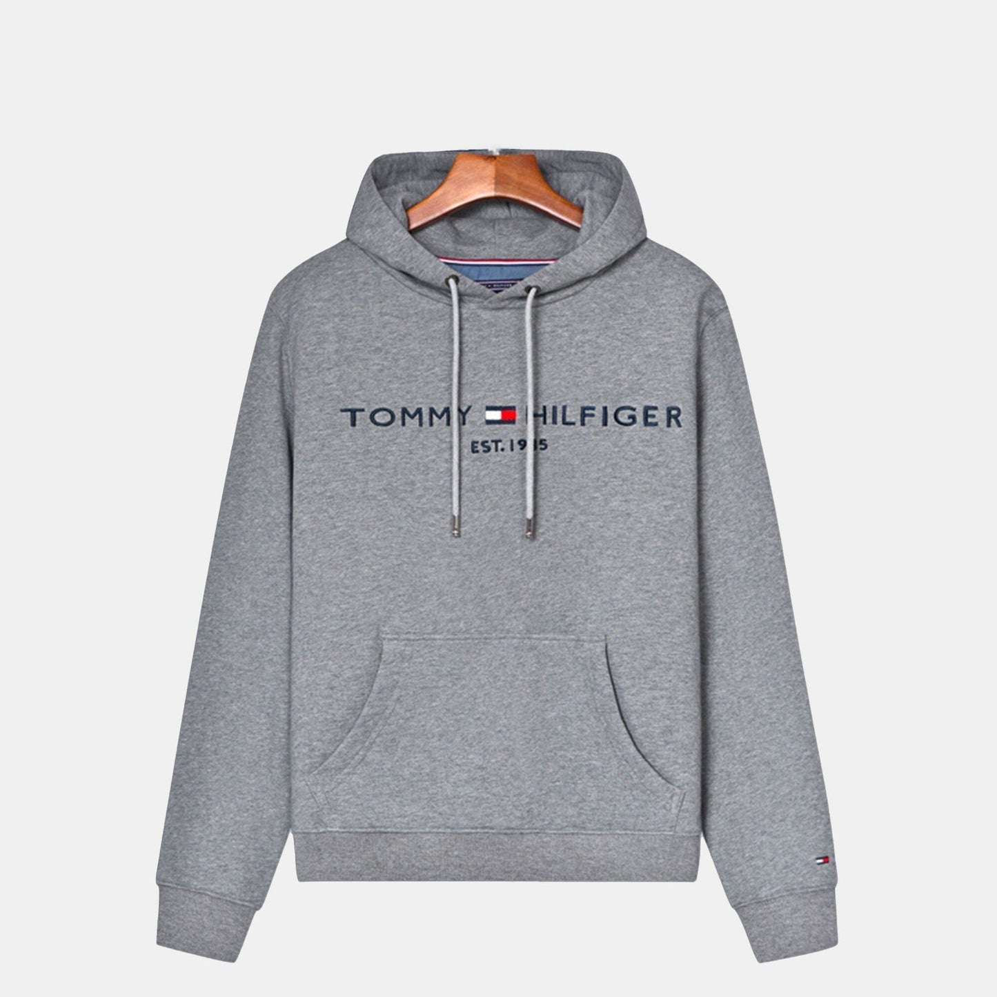 Tommy Hilfiger Premium Cotton Hoodie LS Light gray S